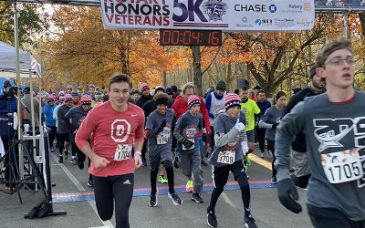 Sun shines on 9th Rotary Honors Veterans 5K