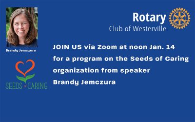 Jan. 14 program: Seeds of Caring with Brandy Jemczura