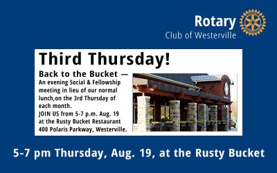 Third Thursday is back at the Rusty Bucket Aug. 19