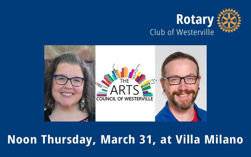 Arts Council update on tap for March 31 lunch at Villa Milano