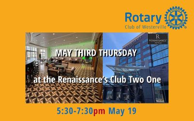 Year’s final Third Thursday social at the Renaissance May 19